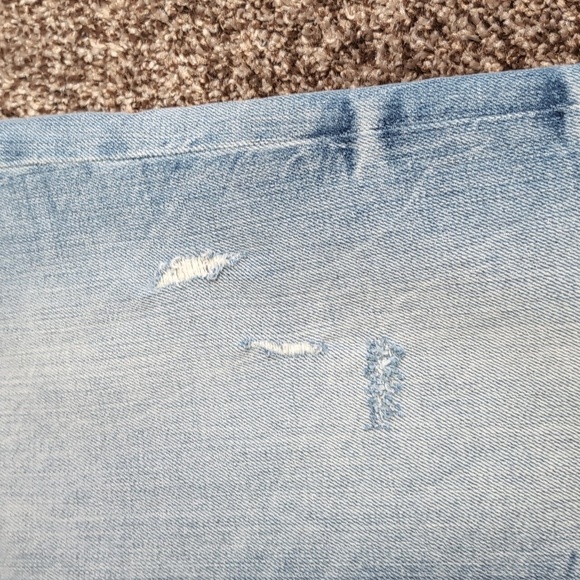 ASOS Button fly Distressed Faded Slim Straight Jeans Size 38 x 30 NEW - Picture 14 of 15